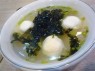 nori fish ball soup 紫菜鱼丸汤