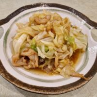 干锅包菜（有肉）