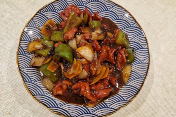 Beef in Black Bean Sauce