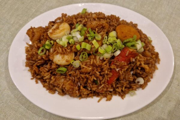 Seafood with Fried Rice