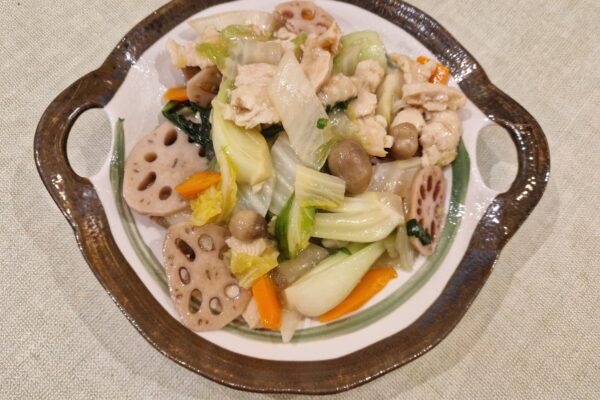 Chicken with Mixed Vegetables