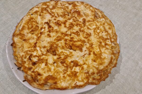 King Prawns Egg Omelette