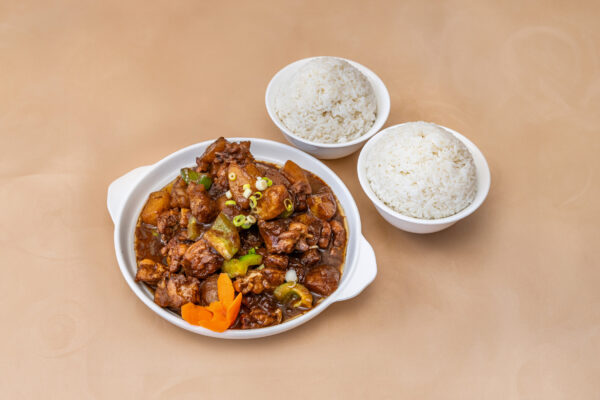 Yellow Braised Chicken for Two