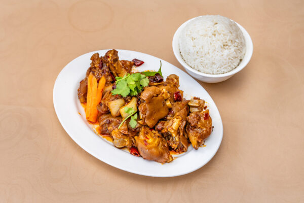 Soy Trotter with Rice