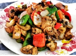 Chicken in Black Bean Sauce